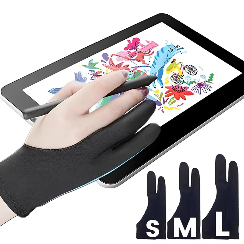 Drawing Glove Artist - 드로잉 장갑 안티 오염 터치 장갑