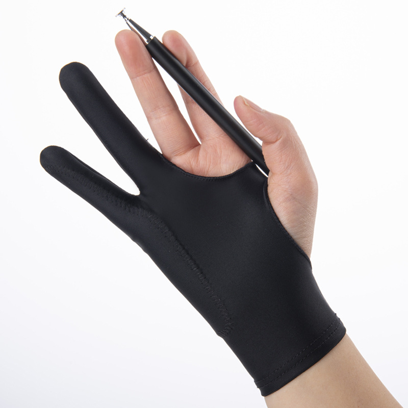 Drawing Glove Artist - 1PC 두 손가락 페인팅 장갑 유화