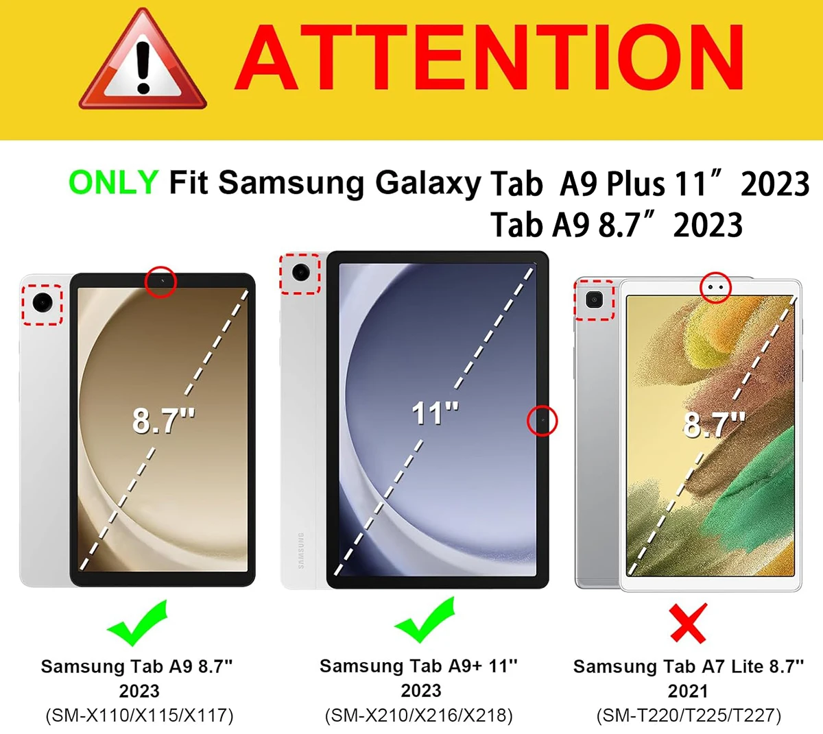 삼성 갤럭시 2023 탭 A9 SM-X115 8.7인치 - Getac Tablet Accessories 리뷰 및 가격
