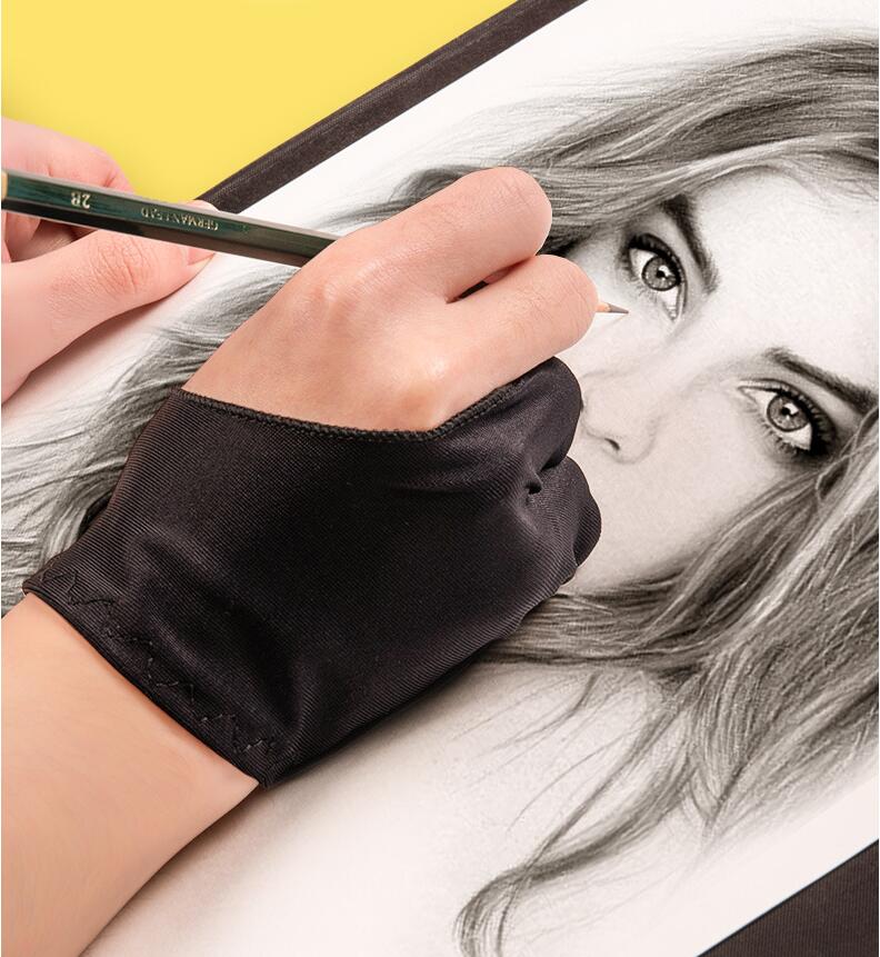 두 손가락 아티스트 안티터치 장갑 드로잉 장갑 드로잉  - Drawing Glove Artist 리뷰 및 가격