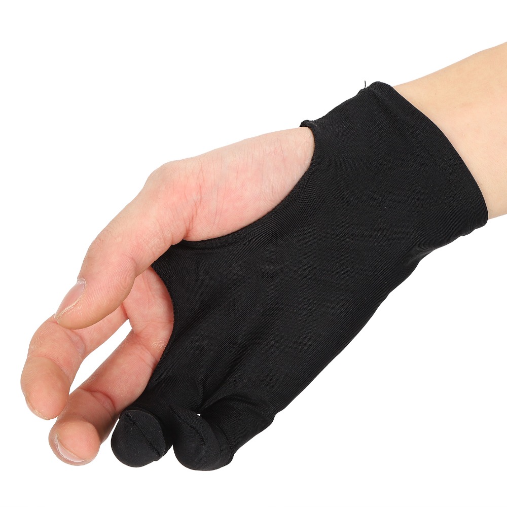 2pcs 내구성이 뛰어난 두 손가락 디자인 드로잉 장갑 - Drawing Glove Artist 리뷰 및 가격