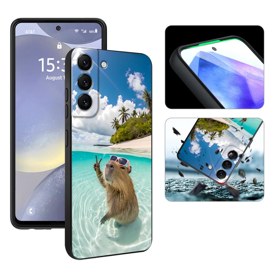 휴가철 카피바라 케이스 삼성 갤럭시 A57 A24 A7 - Tablet And Accessories Case 리뷰 및 가격