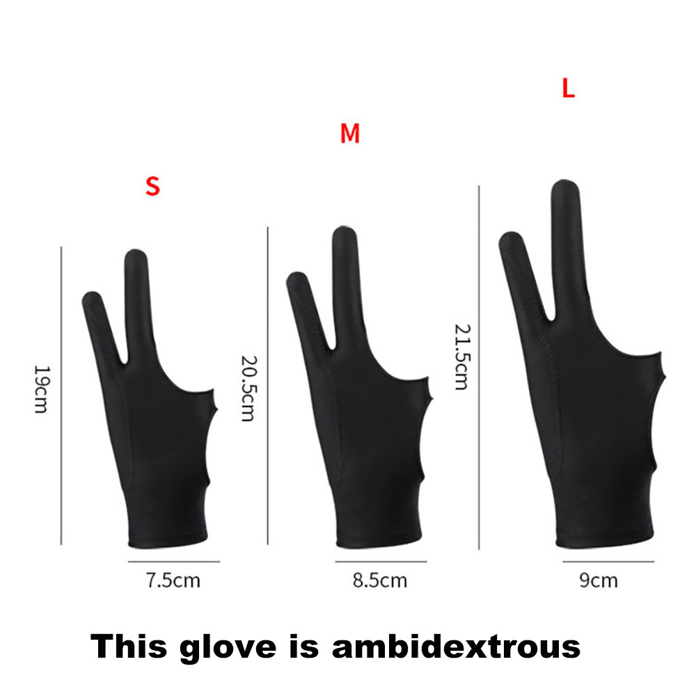 1PC 두 손가락 페인팅 장갑 유화 미술 용품 ​​안티 - Drawing Glove Artist 리뷰 및 가격