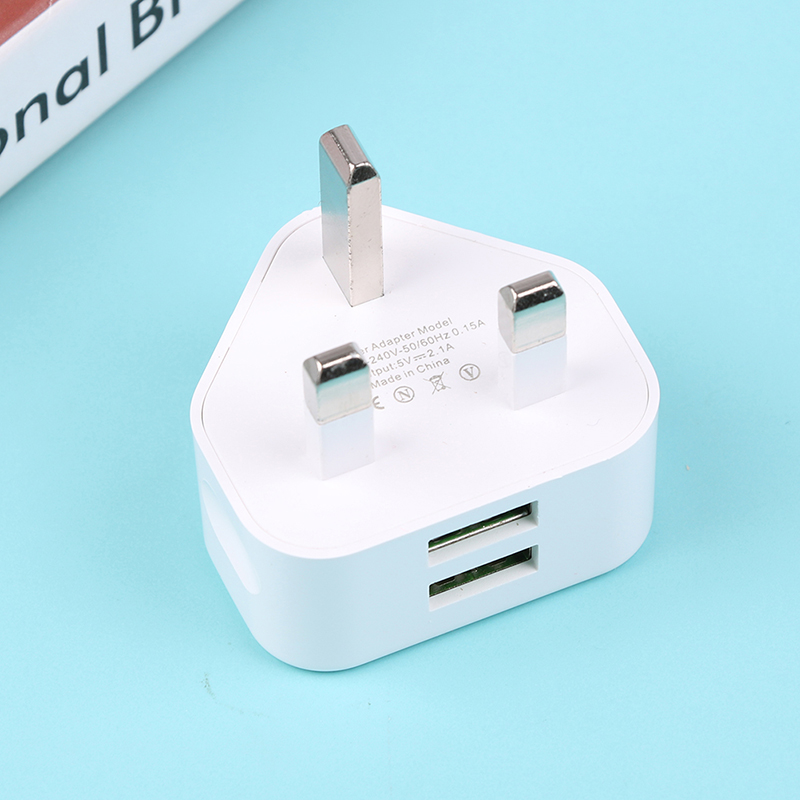 영국 3핀 플러그 어댑터 벽면 충전기 듀얼 USB 1포 - Tablet Accessories Uk 리뷰 및 가격