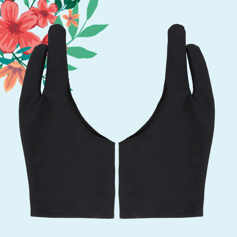 4Pcs 두 손가락 아티스트 장갑 태블릿 스케치용 스판 - Drawing Glove Artist 리뷰 및 가격