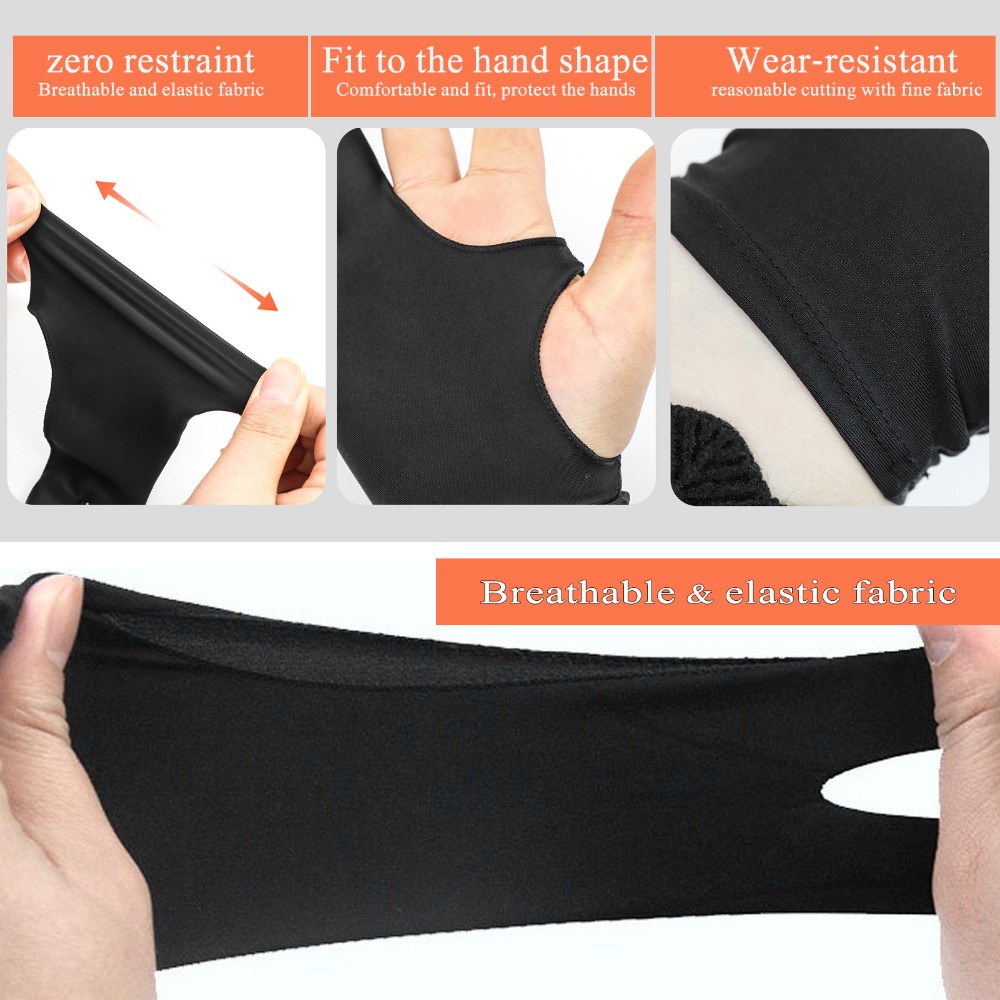 2pcs 내구성이 뛰어난 두 손가락 디자인 드로잉 장갑 - Drawing Glove Artist 리뷰 및 가격