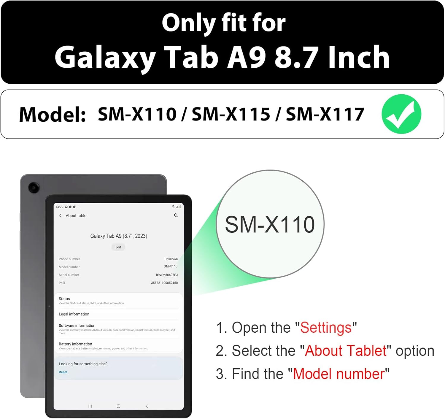삼성 갤럭시 탭 A9 2023 8.7인치 모델 번호 S - Getac Tablet Accessories 리뷰 및 가격