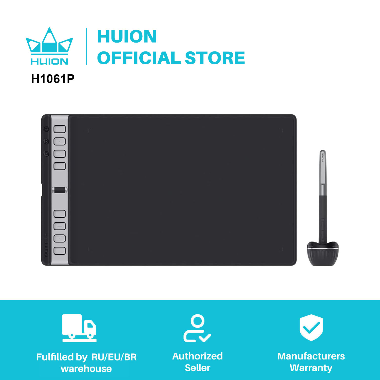 HUION Inspiroy 스크롤 휠 드로잉 태블릿,  - Huion Tablet Accessories 리뷰 및 가격
